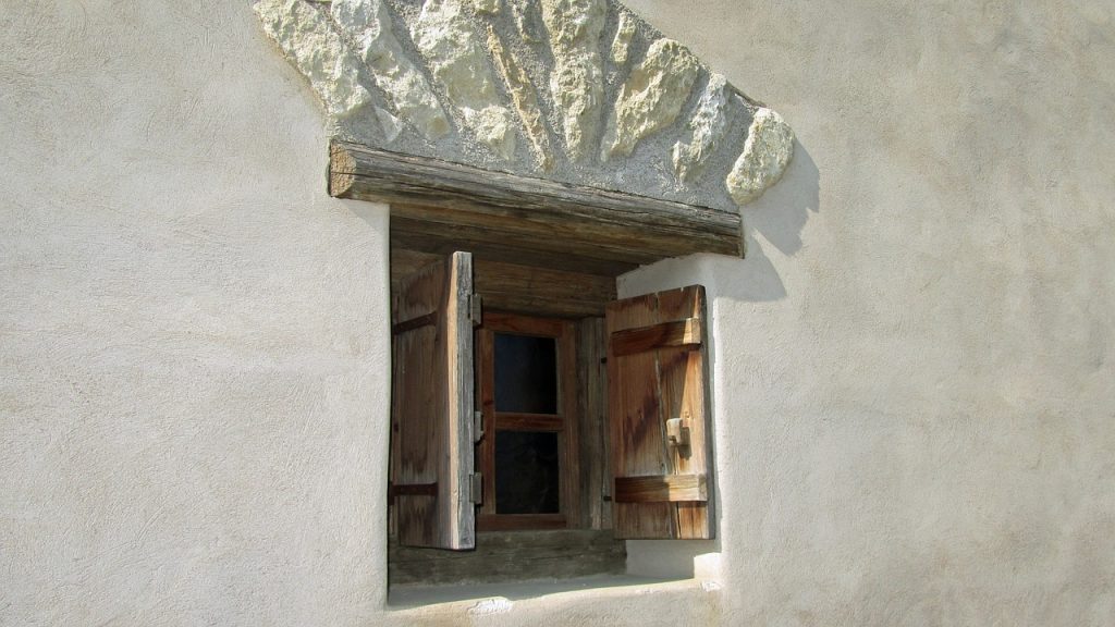 Rekonstruktion eines römischen Fensters - Carnuntum